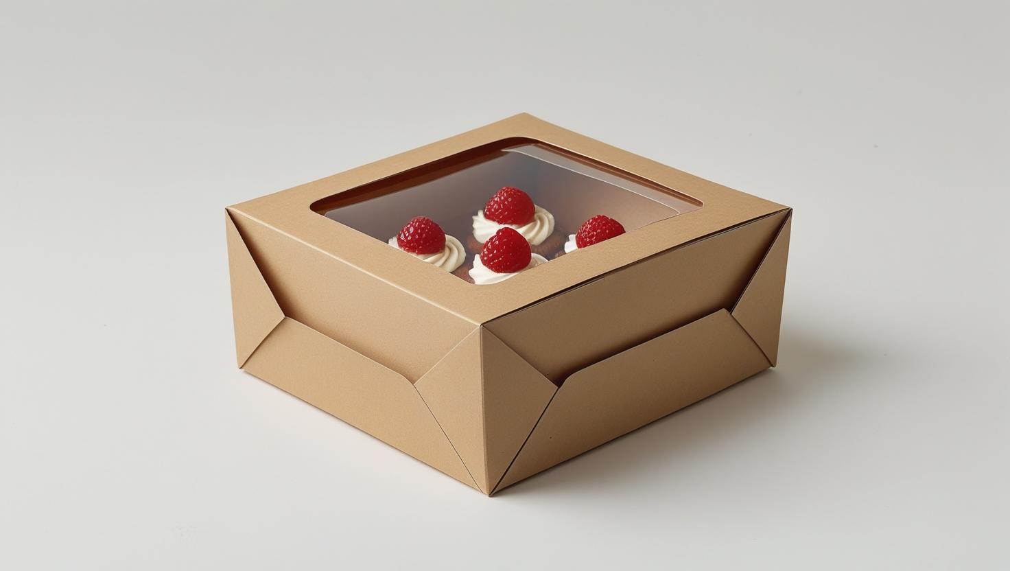 Custom Window Dessert Boxes